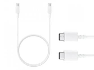 Datový kabel Samsung EP-DX310JWE USB-C/USB-C 3A 1,8m (BULK) white