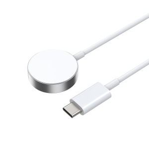 Indukční nabíječka BWOO WL-18 pro Apple Watch, USB C, 5W, barva bílá