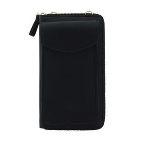 Casual bag s peněženkou, univerzální pouzdro, barva černá