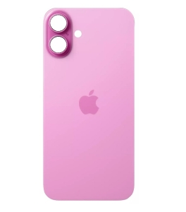 Kryt baterie iPhone 16 PLUS pink - Bigger Hole