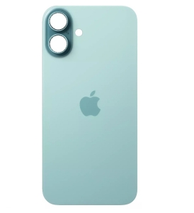 Kryt baterie iPhone 16 PLUS teal (tyrkys) - Bigger Hole