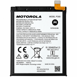 Baterie Motorola PC60 6000mAh Li-ion (Bulk) - Moto G54, G24