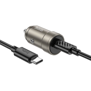 CL adaptér HOCO Z57,1x USB C, kabel USB C na USB C, barva černá