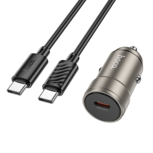 CL adaptér HOCO Z57,1x USB C, kabel USB C na USB C, barva černá