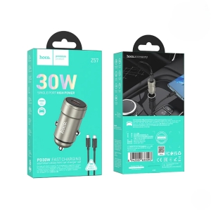 CL adaptér HOCO Z57,1x USB C, kabel USB C na USB C, barva černá