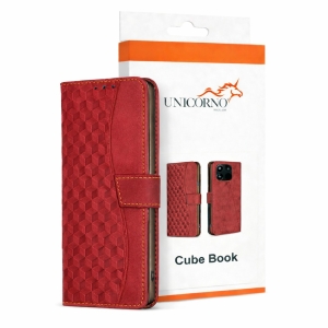 Cube Book Samsung S938 Galaxy S25 Ultra, červená