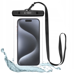 Pouzdro voděodolné Tech Protect UWC7, IPX8, vel. až 6,9´´ barva černá