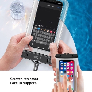 Pouzdro voděodolné Tech Protect UWC7, IPX8, vel. až 6,9´´ barva černá