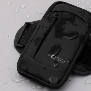Pouzdro na ruku TechProtect M6, velikost 18,5 x 9,5 x 2,5 cm, barva černá