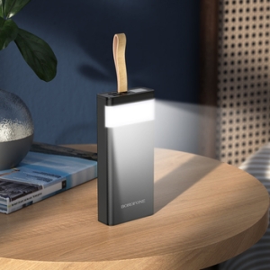 Externí baterie POWER BANK Borofone BJ18, 20000mAh, 2x USB A, 1x USB C, 1x Micro USB, barva černá