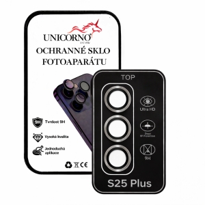 Unicorno ochranné sklo fotoparátu s aplikátorem Samsung S936 Galaxy S25 Plus silver
