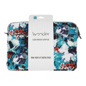 Pouzdro na tablet Sleeve 10´´ Wonder Canvas, White Poppies