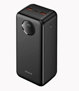 Externí baterie POWER BANK Proove Illuminator SE, 30000mAh, 2x USB A, 1x USB C, QC 3.0, PD 22,5W, barva černá