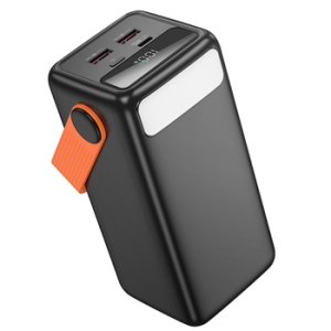 Externí baterie POWER BANK Borofone BJ66A Magnifico, 50000mAh, 2x USB A, 1x USB C, barva černá