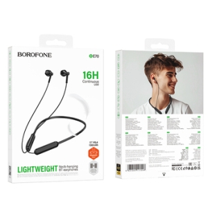Bluetooth headset BOROFONE BE70 Light, barva černá