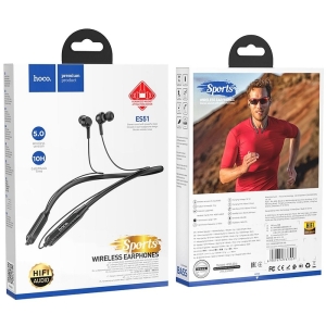 Bluetooth headset HOCO ES51 Sports, barva černá
