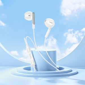 Hands Free HOCO M123 USB C, barva bílá