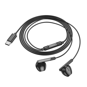 Hands Free HOCO M123 USB C, barva černá