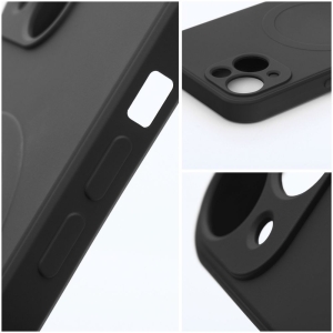 Pouzdro Back Case Silicone Mag Samsung A566 Galaxy A56 5G, black