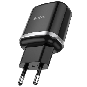 Cestovní nabíječ HOCO N3 Single port 1x USB A, QC 3.0 PD 18W, barva černá