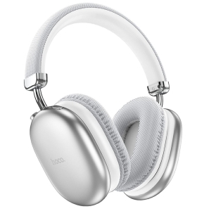 Sluchátka Hoco W35 Max, Bluetooth 5.3, AUX / USB C, barva silver
