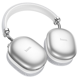 Sluchátka Hoco W35 Max, Bluetooth 5.3, AUX / USB C, barva silver