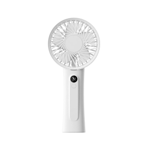 Mini stolní větrák (HX-176), USB C, 3 rychlosti, barva bílá