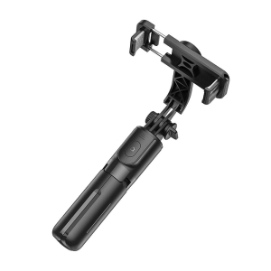Selfie držák HOCO K17 tripod, s funkcí stativu (až 60cm), bluetooth v 4.0, barva černá