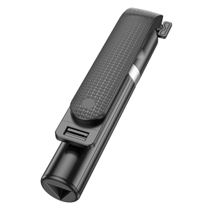 Selfie držák HOCO K20 tripod, s funkcí stativu (až 98cm), bluetooth v 4.2, barva černá