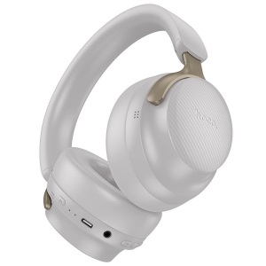 Sluchátka Hoco ANC W53 Plus, Bluetooth 5.4, AUX / USB C, TF karta, barva white