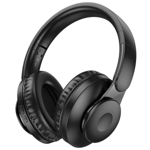 Sluchátka Hoco W45, Bluetooth 5.3, AUX / TF karta, barva black