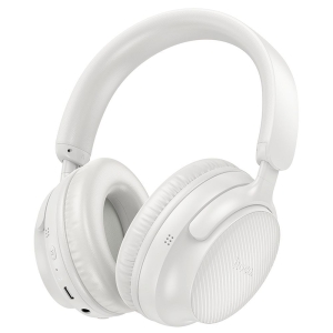 Sluchátka Hoco W53 Classic, Bluetooth 5.0, AUX / USB C, barva white