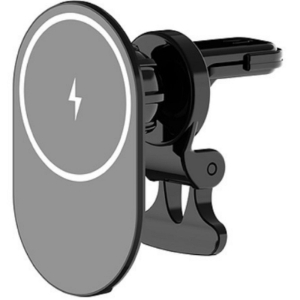 Držák do auta Veger Y38 do větrací mřížky, MagSafe 15W, barva černá