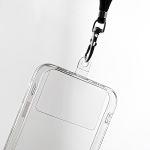 Držák na šňůrku pro pouzdra, 5 ks v balení, transparent