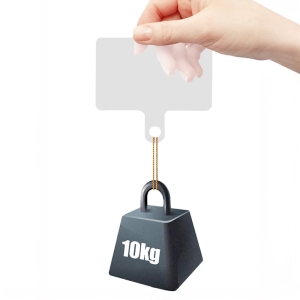Držák na šňůrku pro pouzdra, 5 ks v balení, transparent