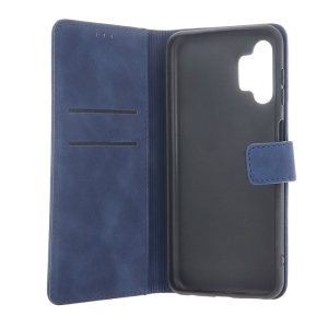 Pouzdro Book Smart Velvet iPhone 16e, barva modrá