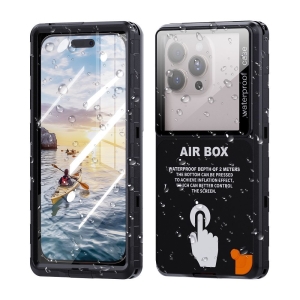 Univerzální vodotěsné pouzdro SHELLBOX AIRBOX 6.9, barva černá