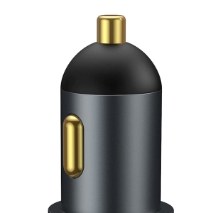 CL adaptér Baseus, 1x USB A 1x USB C, CL hnízdo, PD 120W, černá