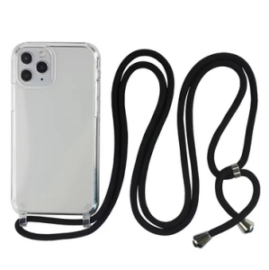 Pouzdro Back Case Strap iPhone 13 mini, transparent