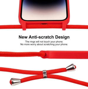 Pouzdro Back Case Strap iPhone 11, transparent