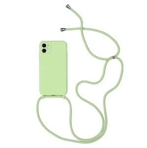 Pouzdro Back Case Strap iPhone 12, Lime
