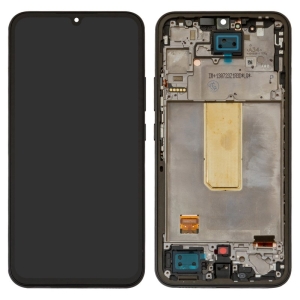 Dotyková deska Samsung A346 Galaxy A34 5G + LCD s rámečkem black - TFT (without fingerprint)