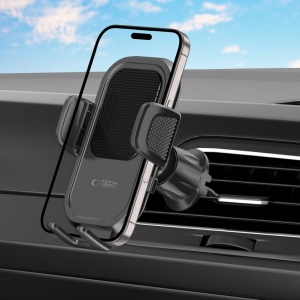 Držák do auta TechProtect V8A - CD přehrávač, mřížka ventilátoru, barva černá