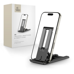 Stojánek na mobil TechProtect Z5 (hlíník/plast) barva černá