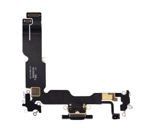 Flex iPhone 15 PLUS nabíjecí konektor black