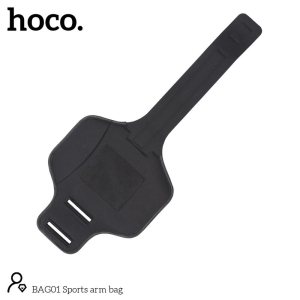 Pouzdro na ruku Hoco BAG01, velikost okna 8 x 16 cm, barva černá