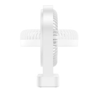Mini stolní ventilátor Hoco HX65, ultratenký, 3 rychlosti, barva bílá