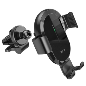 Držák do auta HOCO CA105 (mřížka ventilátoru), indukce, barva černá