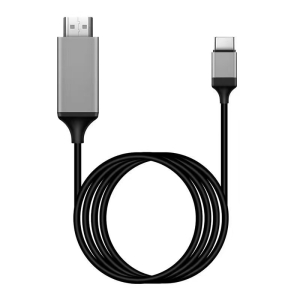 Kabel USB C na HDMI, 4K 30Hz 2m, blistr, barva černá
