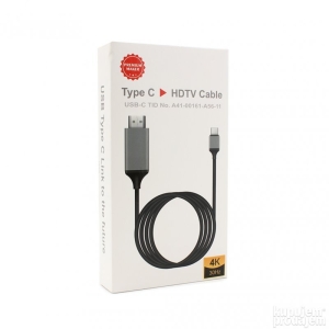 Kabel USB C na HDMI, 4K 30Hz 2m, blistr, barva černá
